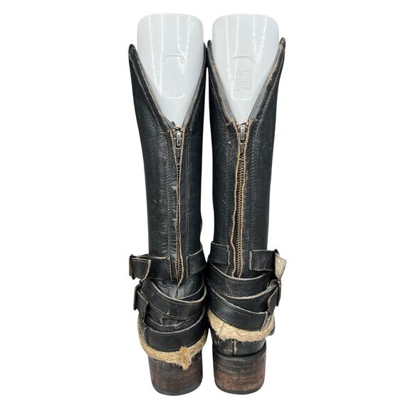 Freebird By Steven Women’s Drove Black Distressed Mid Boot Size US 6 - Picture 8 of 12